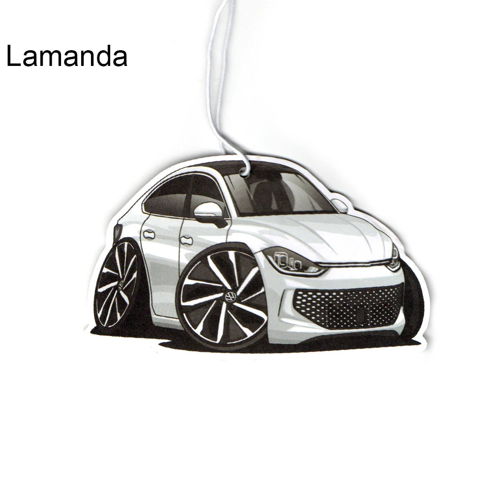 Car Air Freshener Hanging Perfume for Volkswagen VW CC Beetle Lamando Magotan Scirocco Sagitar Beetle Golf 5 6 8 MK6 GTI MK5 6 8