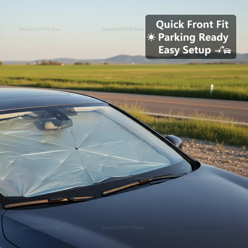 Summer Car Sunshade, Front Windshield Sunshade Device, Car Sunshade, Heat Insulation Sunshade, Car Sunshade, Car Sunshade