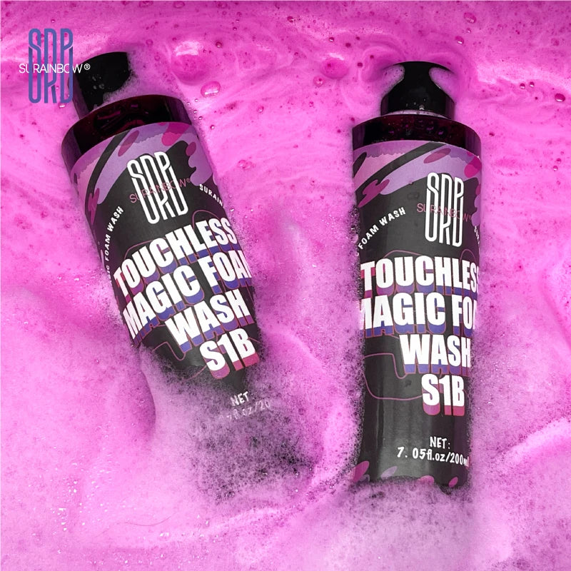 Pink Foaming Car Wash Soap, High-Foaming,Concentrated Formula for Greater Cleaning Action,Safely Lifting Dirt,Grime and Residues