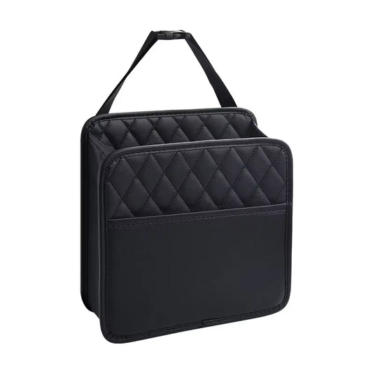 Car Organizer Multi-Functional Car Seat Storage Bag Waterproof Hanging Car Seat Organizer Garbage Bag Suitable for Most Car