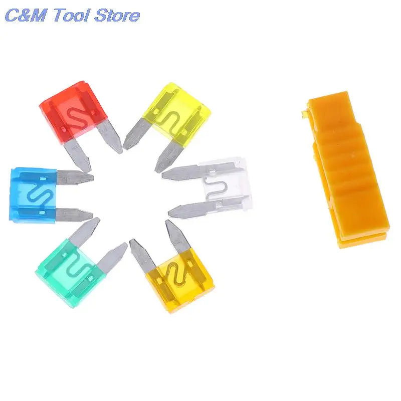 100Pcs/120Pcs Mini Blade Fuse Assortment Set Auto Car Motorcycle SUV FUSES Kit CN3 5 Amp 10 Amp 15 Amp 20 Amp 25 Amp 30 Amp