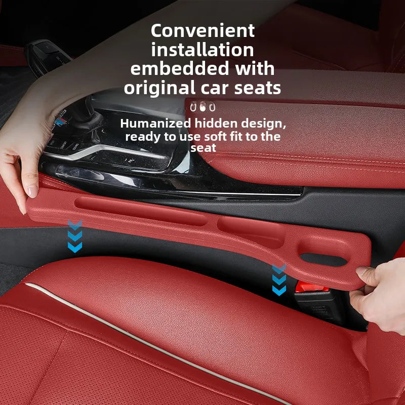Black/Red/Brown/Apricot New EVA Filler Strip Car Seat Gap Filler Strip Leak-proof Anti-Drop Plug Tools Sealing Strip Accessories