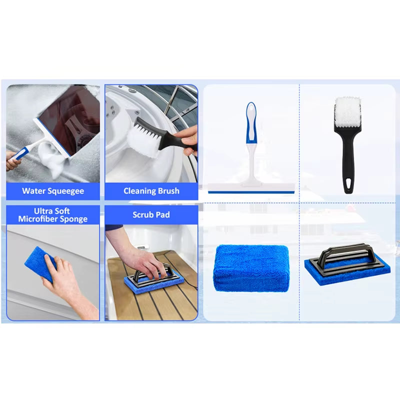Car Brush 5/13-Piece Car Wash Detail Brush Car Beauty Cleaning Brush Small Brush Car Slit Brush Multi-Purpose Car Wash Tool