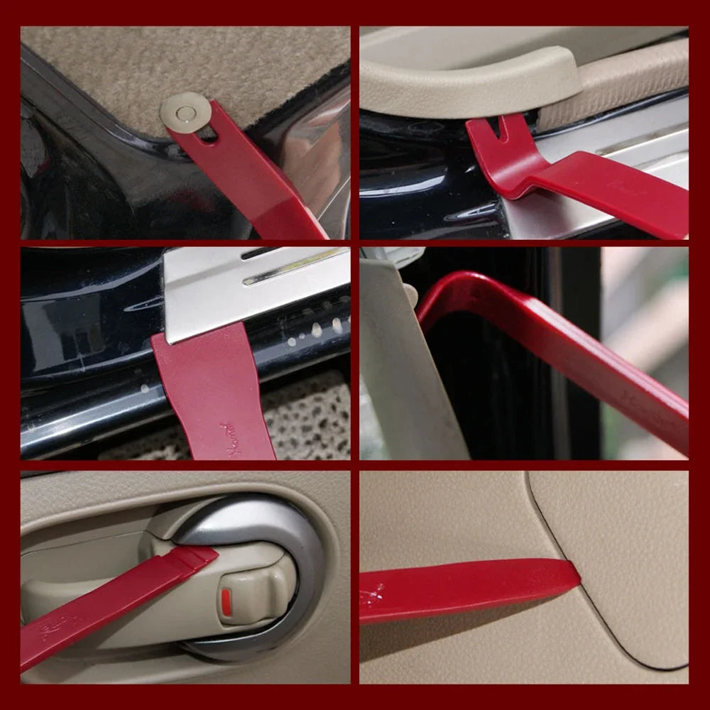 Car Interior Repairing Tools Auto Door Clip Panel Trim Removal Dash Navigation Blades Disassembly Plastic Car Installation Kits